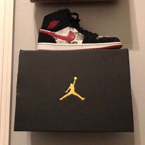 Jordan 1 Mid Newspaper Air Times